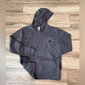 Adidas Men's Charcoal Grey Hoodie. Size XL. Excellent condition.
